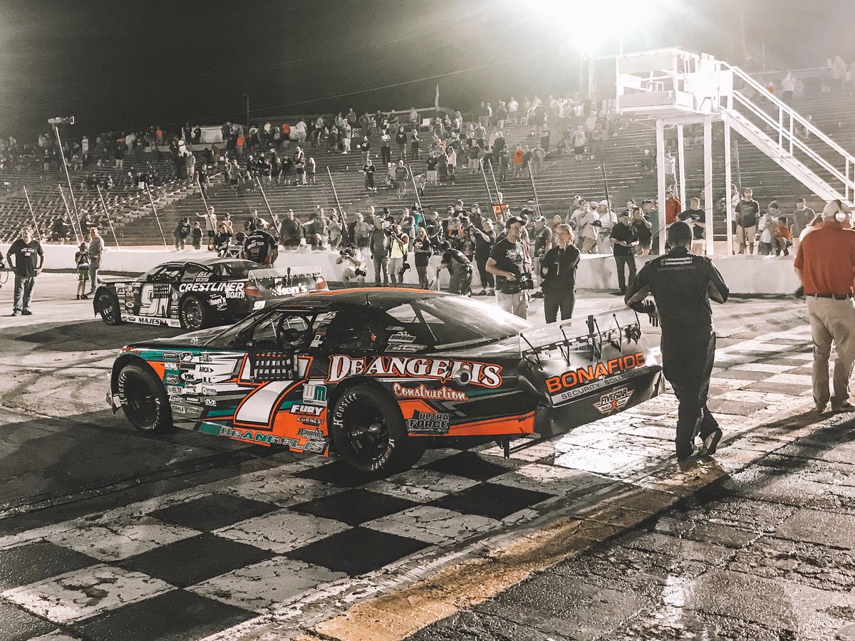 John DeAngelis (@johndeangelis7) on Twitter photo Had a bad fast <a href="/FURYRaceCars/">FURY Race Cars</a> tonight for the Dixieland 250. Came up one spot short to one of the best short track racers in America. Congrats to the 91 team of <a href="/TyMajeski/">Ty Majeski</a> on the win. We’ll be back at <a href="/MISRacing/">Madison Int'l Spdwy</a> next week stronger than the joe shear! Had a bad fast <a href="/FURYRaceCars/">FURY Race Cars</a> tonight for the Dixieland 250. Came up one spot short to one of the best short track racers in America. Congrats to the 91 team of <a href="/TyMajeski/">Ty Majeski</a> on the win. We’ll be back at <a href="/MISRacing/">Madison Int'l Spdwy</a> next week stronger than the joe shear!