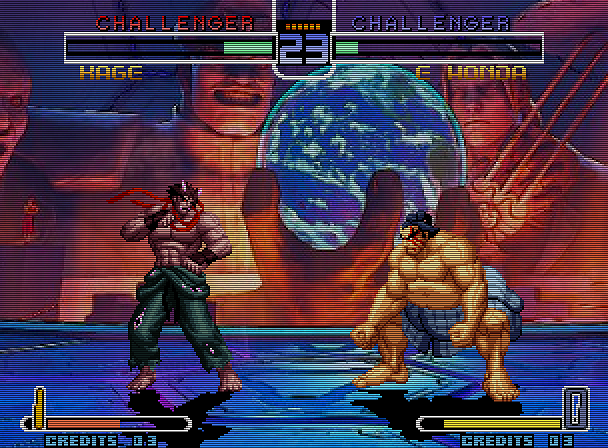 Thedge_JPC's tweet photo. Is everyone having this same issue? 
Something looks different in SFV tonight...
(Kage originally by sabockee, edited by me) https://t.co/VVeSk102pb