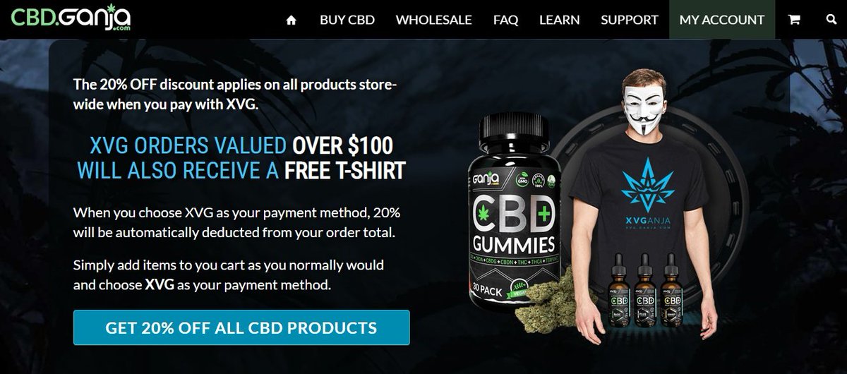 So....who wants a T-Shirt......looks #Dope. Order now over $100 at <a href="/ganjadotcom/">Ganja.com</a> paying with $XVG and get a free T-Shirt. Feel free to post you wearing a T-Shirt down below :-)