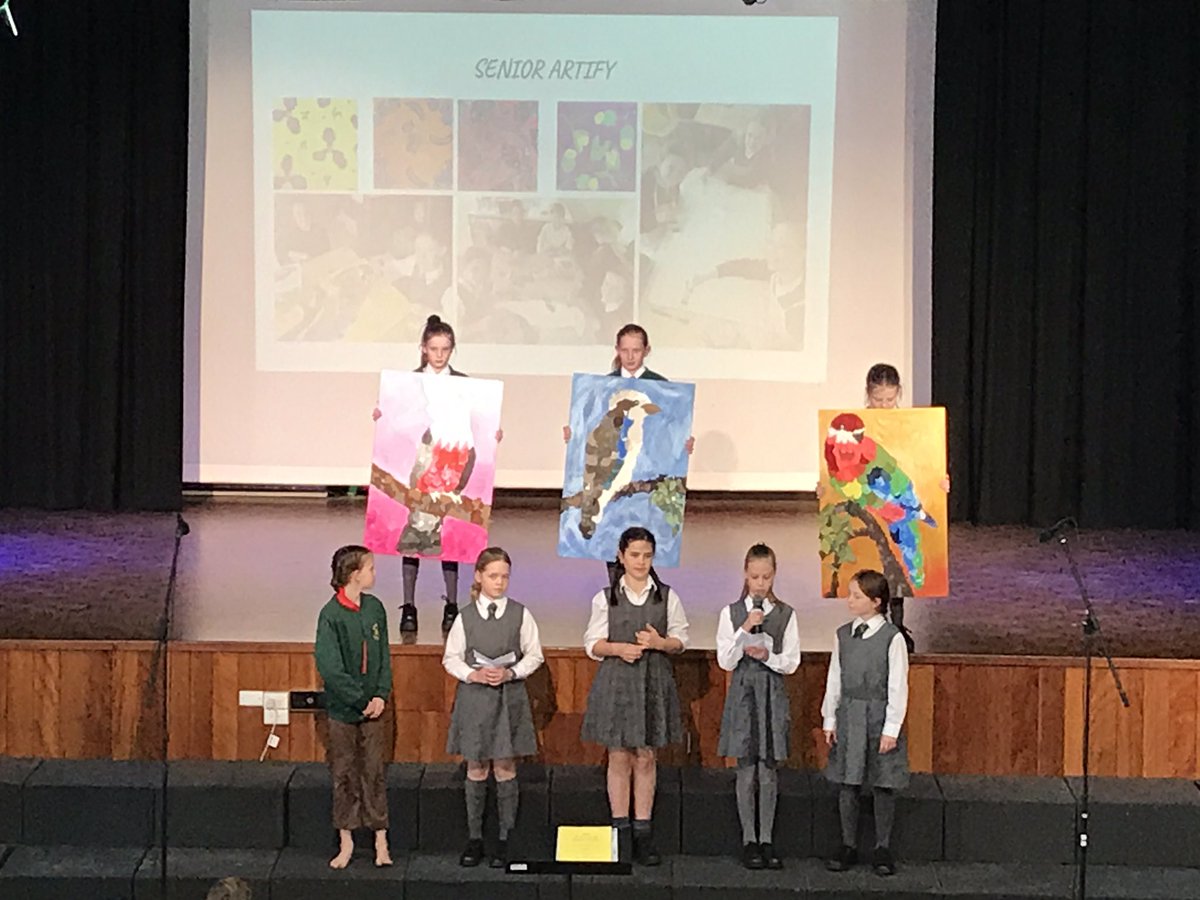 ejtomlins's tweet photo. The @WPSbushschool Education Week assembly is in full swing. Lots of great performances and a huge amount of Student Voice! #EdWeek19 @AlisonFilipic #wahroongaproud https://t.co/saIq6UGr34