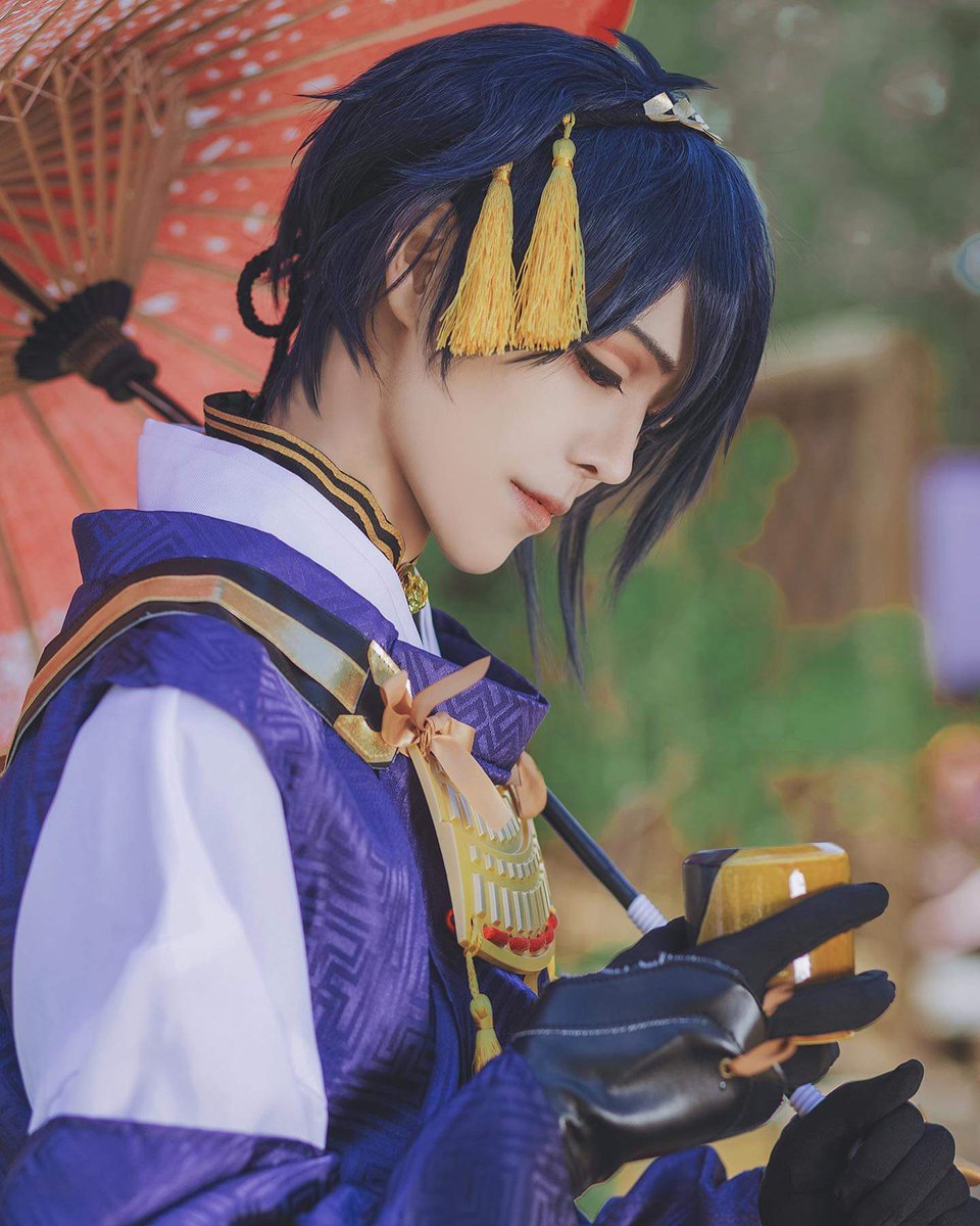 Weian Vann Cos Cosplay Cosplayer 三日月宗近 刀剑乱舞 Toukenranbu Mikazukimunechika Pho 岚风 Weian Vann Cos Cosplay Cosplayer 三日月宗近 刀剑乱舞 Toukenranbu Mikazukimunechika Pho 岚风
