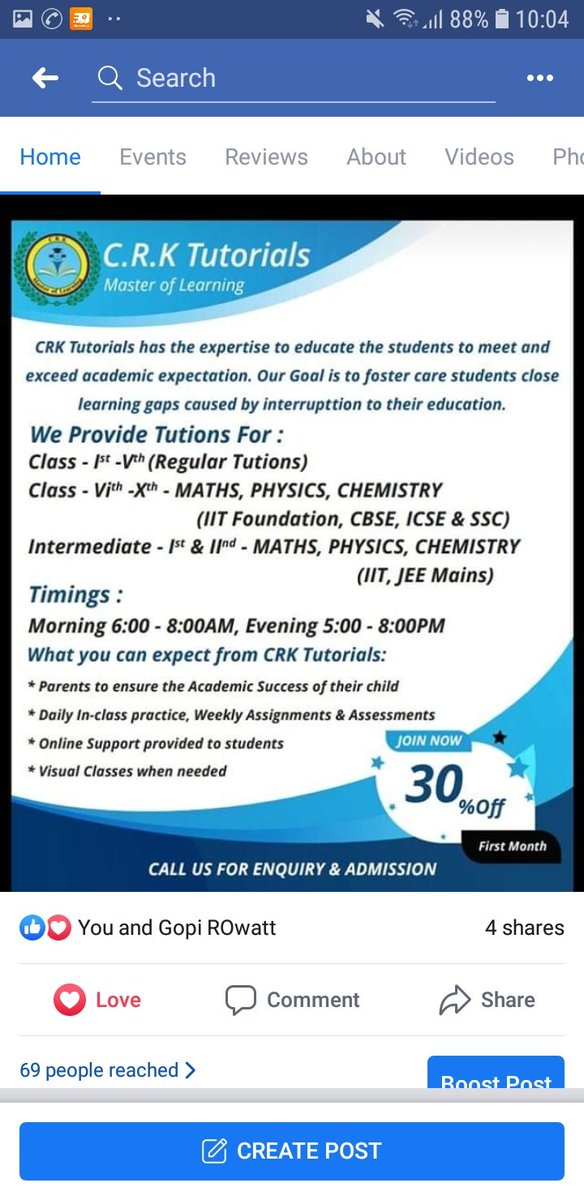 CrkTutorial's tweet photo. Hello People🤝
Here comes the education to make your children more knowledgable with us to increases their memory power😎
 Online and offline tutorials avaialble 
Home tuitions available✌
Hurry up!Limited Registrations available👈
Call or whats app us on 📲📲 7842918302 https://t.co/Evdq4sdaR1