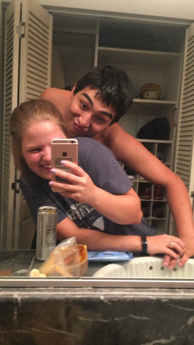 emma_barboza1's tweet photo. It’s literally been nonstop laughs. Sep 15 to Jul 19. I love my man so much💖 #throwbackaf https://t.co/rb4QqocZVn