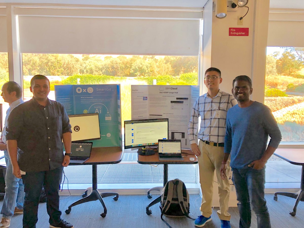 yang_chen89's tweet photo. What a great internship experience. It was my pleasure to work with the amazing team here at IBM.

Special tanks to mentor Thuan Ngo, Manager Srini Bhagavan and colleague Karuna, Varun, Arun, Paul.

#IBM #internship https://t.co/3uSEuKHYy9
