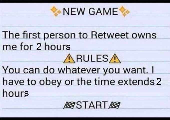 //Why not—