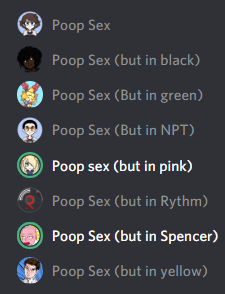 ZeroNSword's tweet photo. Name a more iconic team:
@Literature_Yasu @ProtoMania_ @Brightglow_ @spencergisblack @MadsyDrawsArt @SSB_Sticky #poopsex https://t.co/9tIPvutsyn