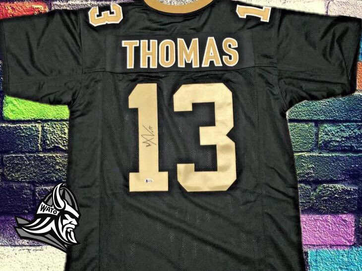 WATOffb's tweet photo. The WATO crew is at it again! We’re giving away a SIGNED and certified Michael Thomas  #Saints jersey! Here's what you need to do...

1. Follow us
2. Like this tweet 
3. Retweet it and tag 3 friends 

Drawing is 9/5/19 before #NFL season opener! 

#WhoDat #MichaelThomas https://t.co/AgKQC3DAeu