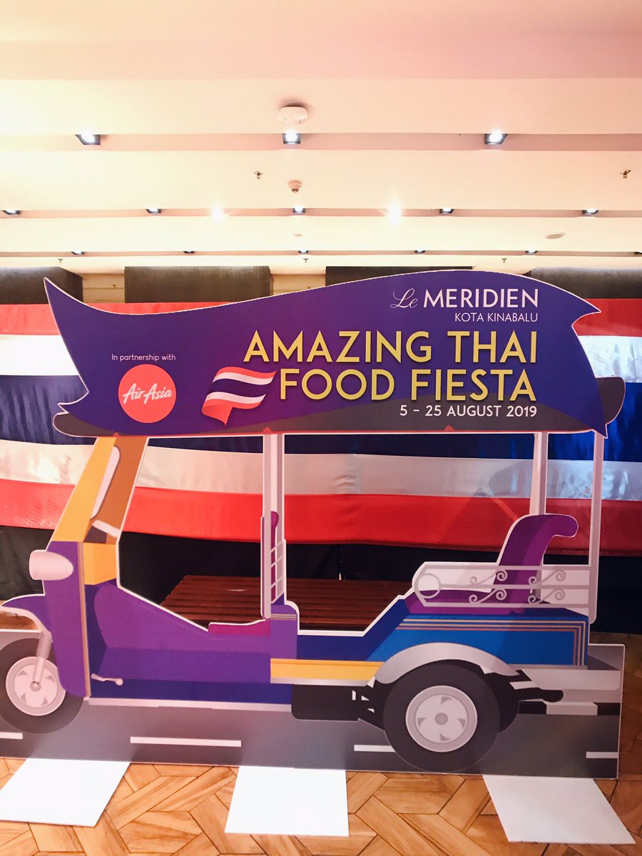 Amazing Thai Food Fiesta

📍 Le Meridien, Kota Kinabalu
📆 5 - 25 August 2019

#LeMeridienKK
#AmazingThailand
#FoodFiesta