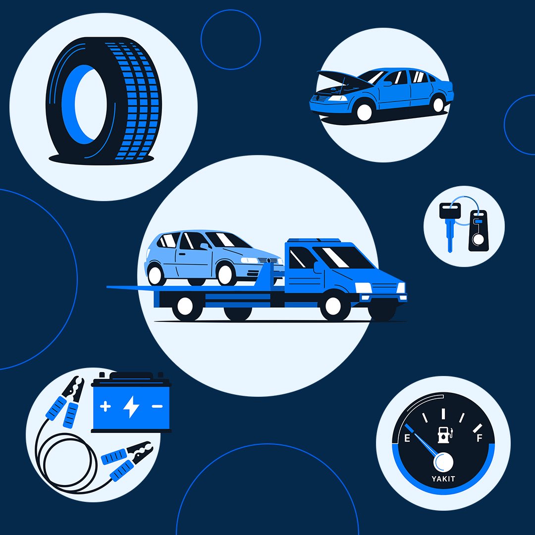 #GoopAssist yollarda yanında! 
Yollarda yaşadığınız tüm problemler için tek tıkla bize ulaşın 👉🏻📞02162651559 
#acilyolyardim #acilotoyardım #yolyardım #yolyardim #otoçekici #otocekici #lastikdegisimi #tirechange #roadsideassistance #services #hizmetler