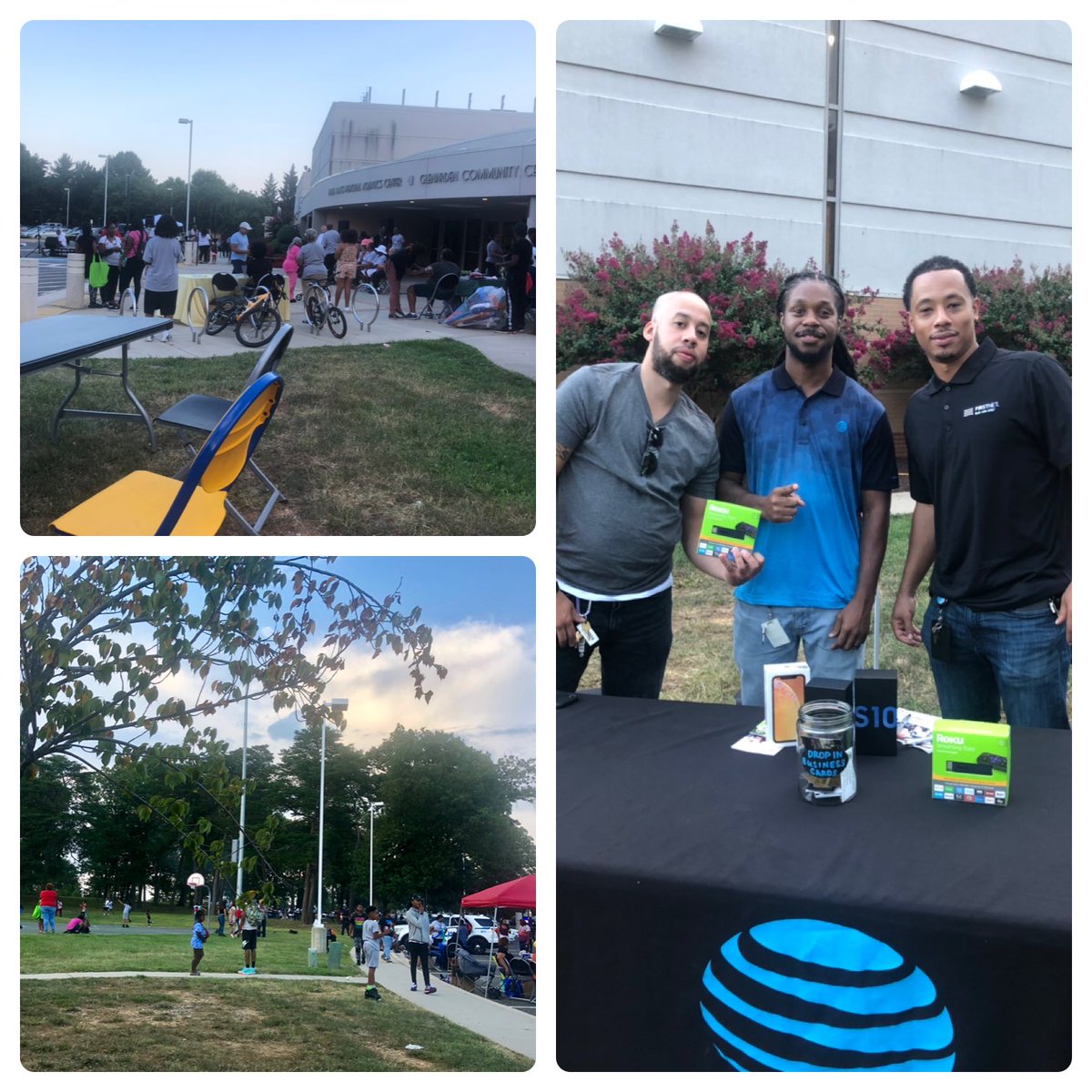 AKGaddy's tweet photo. National Night Out in Glenarden! Wolves winning outside the woods of Waldorf @EchoEddy928 @dreamteam_Ahmed!!! #WoW #RepMOD #DreamTeam https://t.co/94513HhXuz