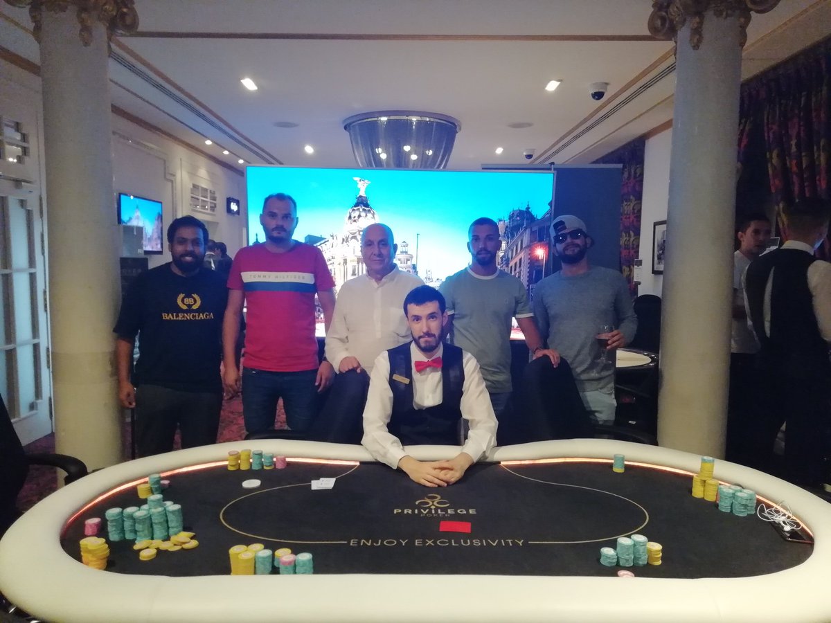 CasinoGVPoker's tweet photo. Damos paso a la mesa final de nuestro torneo diario

#Marte #SixMax

en el

@CasinoGranVia

Suerte a todos ❗👏 https://t.co/oF2qcavqgP