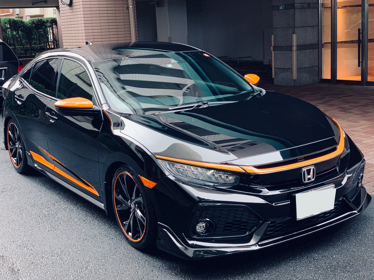 shunichi_nkgw's tweet photo. #ホンダ乗りと繋がろう2019夏
#シビックハッチバック #FK7 
#無限 #BLITZ #BMSPEC 
コンセプト：ダークヒーロー⚡️ https://t.co/1hNt8Rz4Sa