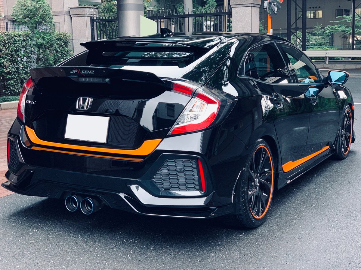 shunichi_nkgw's tweet photo. #ホンダ乗りと繋がろう2019夏
#シビックハッチバック #FK7 
#無限 #BLITZ #BMSPEC 
コンセプト：ダークヒーロー⚡️ https://t.co/1hNt8Rz4Sa