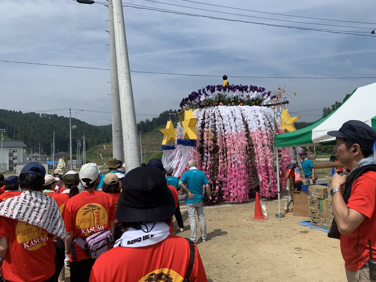 DfS_Takata's tweet photo. 気仙沼けんか祭りに参加しています🏮 https://t.co/OtRFo5szOj
