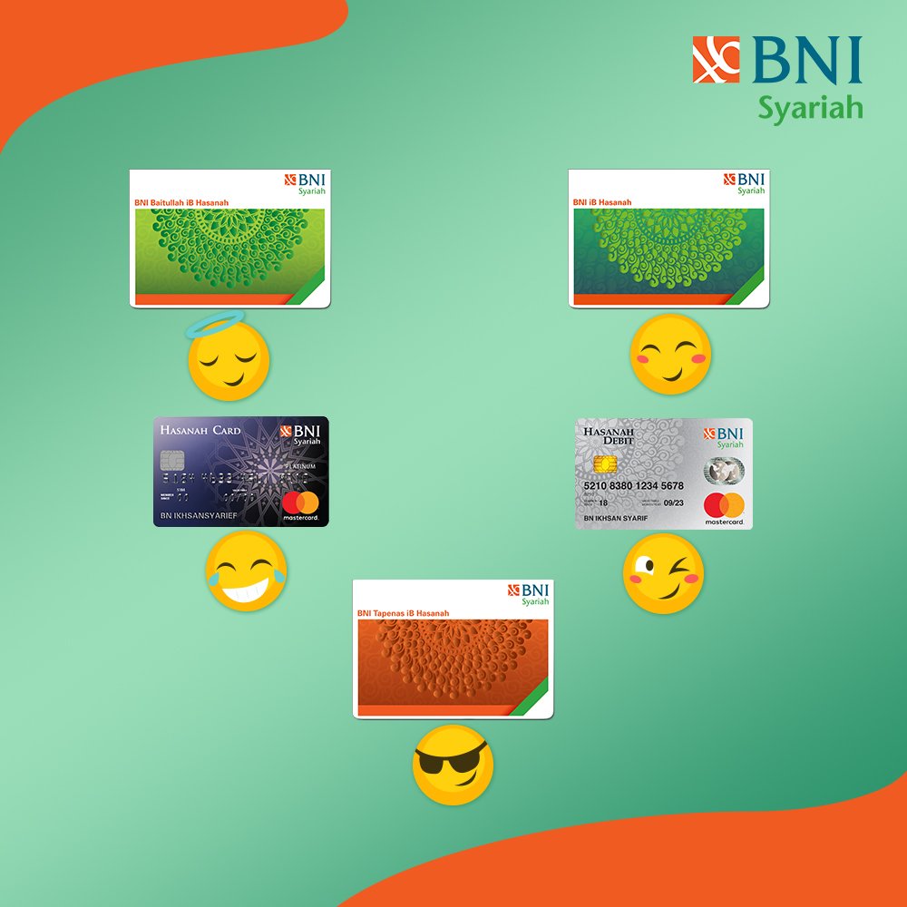 Assalamualaikum Sahabat Hasanah, tabungan fasilitas apa nih yang Sahabat miliki di BNI Syariah? 
Jawab di kolom komentar pake emoji yang sesuai ya. :)