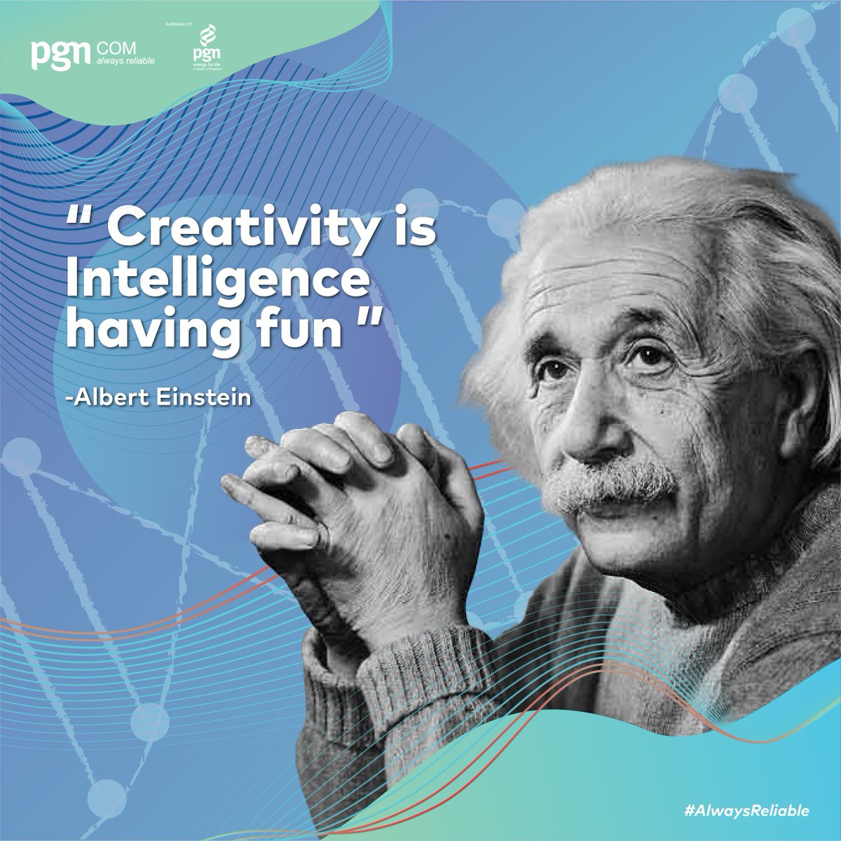 pgncom_id's tweet photo. Pagi sahabat PGASCOM!๐
Bekerja itu bukan sesuatu yang melelahkan dan menjenuhkan lho. Pekerjaan akan terasa mengasyikan / having fun jika kamu berupaya penuh mengeluarkan segala daya kreativitasmu. Sudahkah kamu having fun dengan kekreatifitasanmu?๐
---
#PGASCOM #AlwaysReliable https://t.co/hCQX1u4C4g