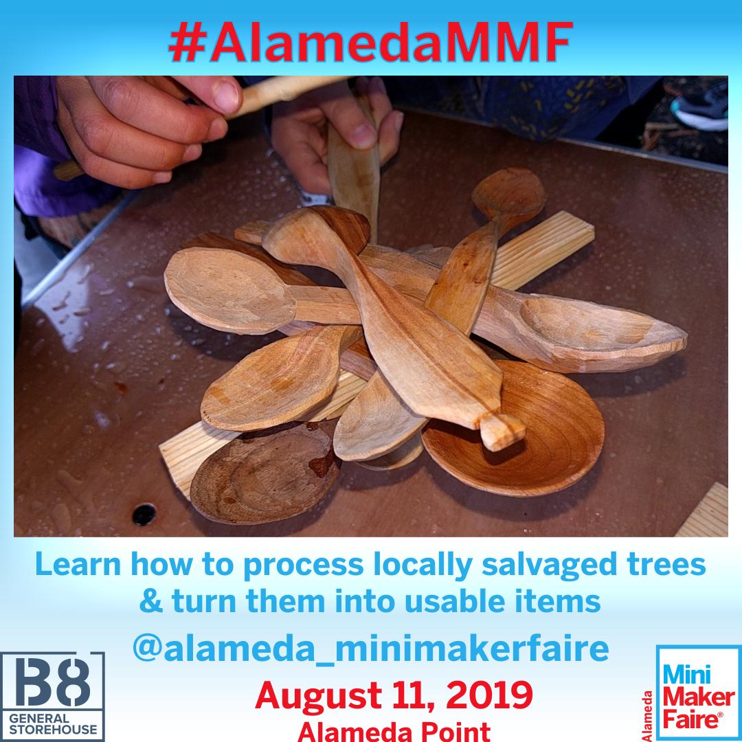 Alameda_MMF's tweet photo. Tickets are still available!!! https://t.co/kZHtuT0n4d
#alamedaMMF #makersgonnamake #spoonCarving https://t.co/qIodicpXQk