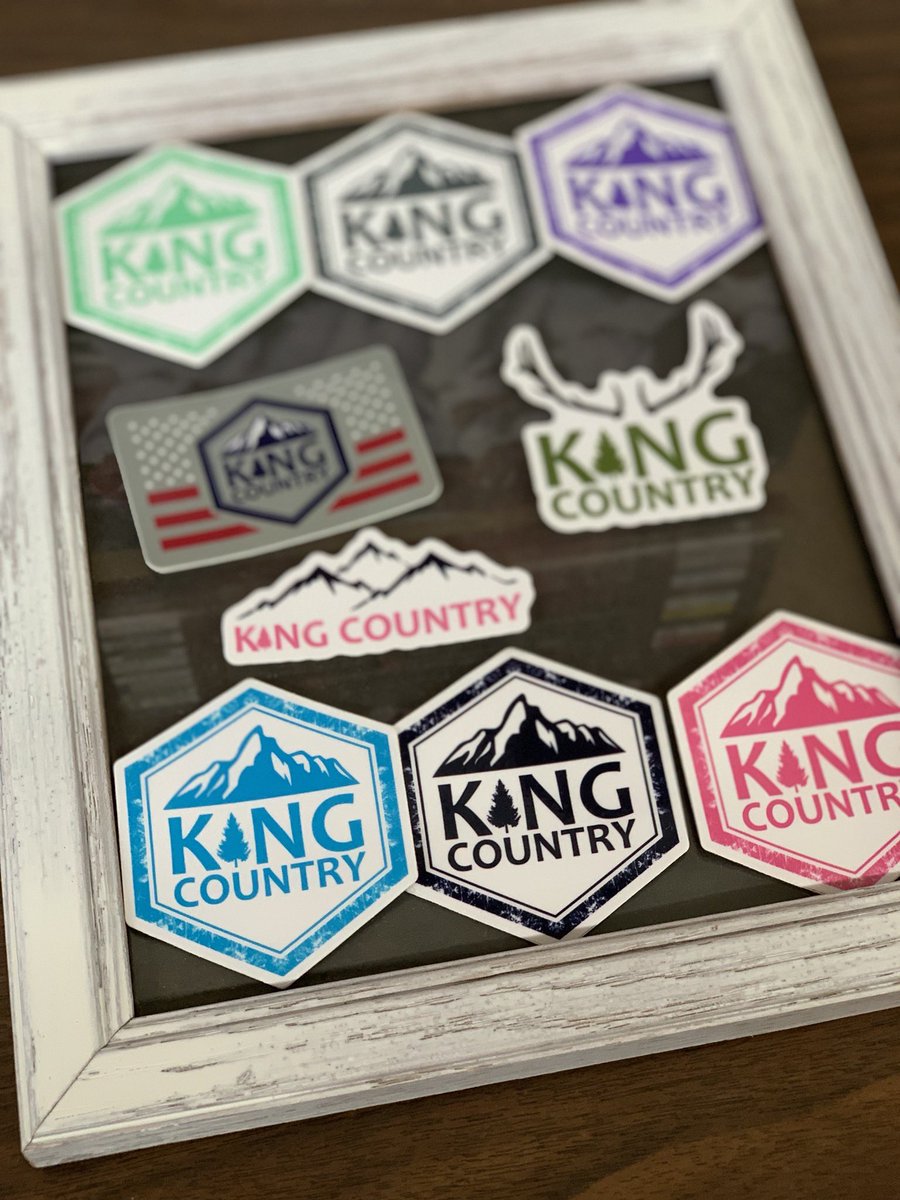 King_CountryPNW's tweet photo. New stickers just came in🤩 You can find these at Jubilee THIS WEEKEND!! I’ll be set up in the flea market section Friday-Sunday! https://t.co/15O2zWcNzb