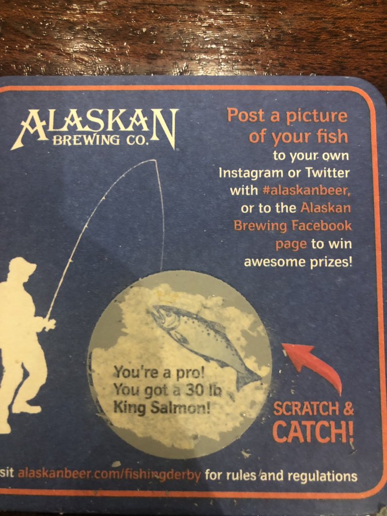 It says I’m a pro does this one mean anything?? #alaskanbeer