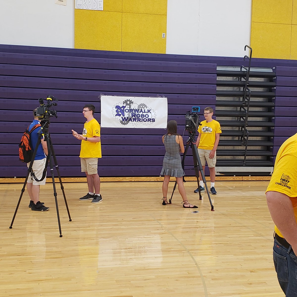NRobowarriors's tweet photo. The Norwalk Robowarriors presented their wheelchair they have been working on this summer to a very deserving young lady tonight.  @FTCTeams #JDinspire #morethanrobots @ftc_iowa @FIRSTweets @NorwalkCH @NorwalkSchools https://t.co/xIGQil4aeZ