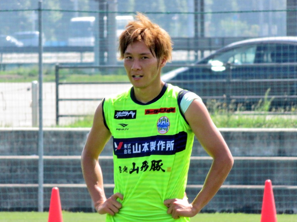 WELCOME TO MONTEDIO】 山岸祐也選手が今日から合流！ ようこそ山形へ
