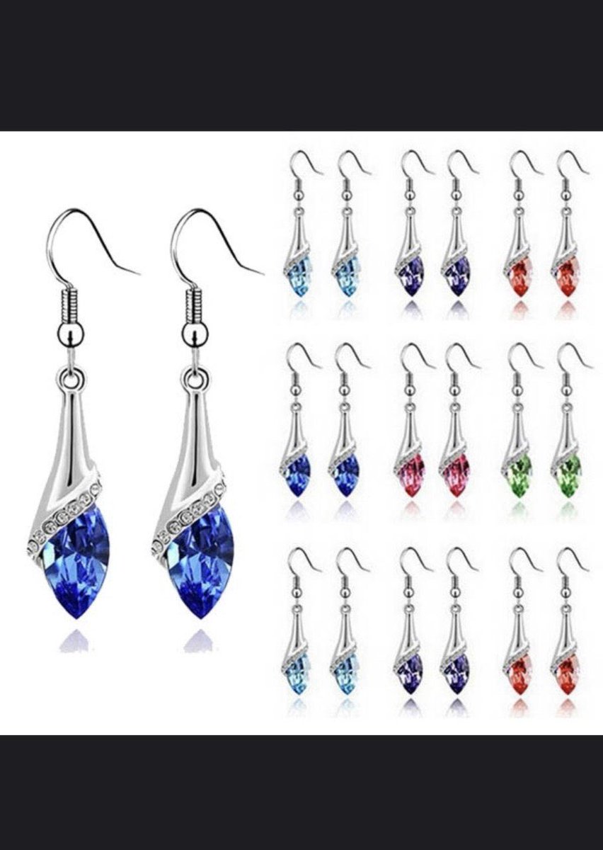 ChariveB's tweet photo. Excited to share the latest addition to my #etsy shop: Rhinestone Crystal Drop Dangle Hook Marquise Earrings https://t.co/4dbhgua4HM https://t.co/bVLynIkISE