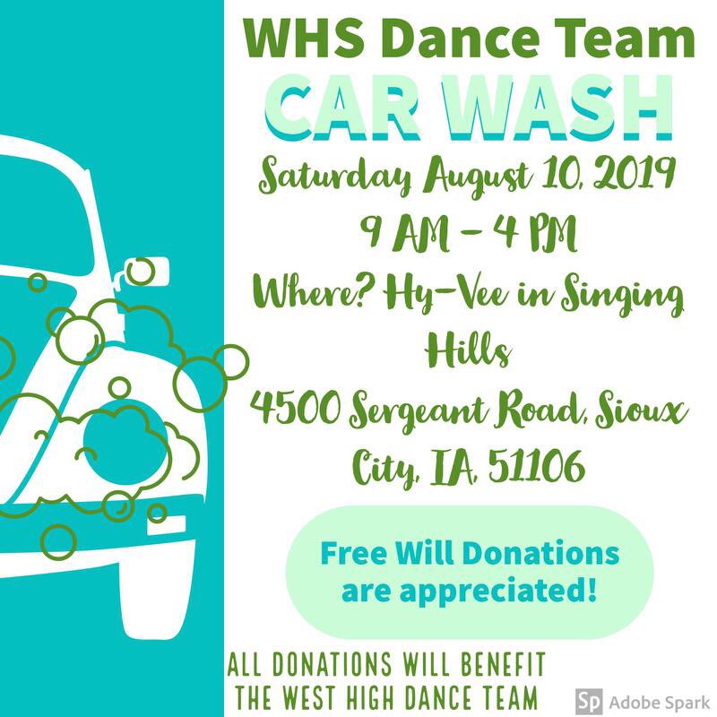 SCWHSDanceTeam's tweet photo. Get your cars squeaky clean from the WHS Wolverine dancers! 😆✨ https://t.co/jgisWP1ALl