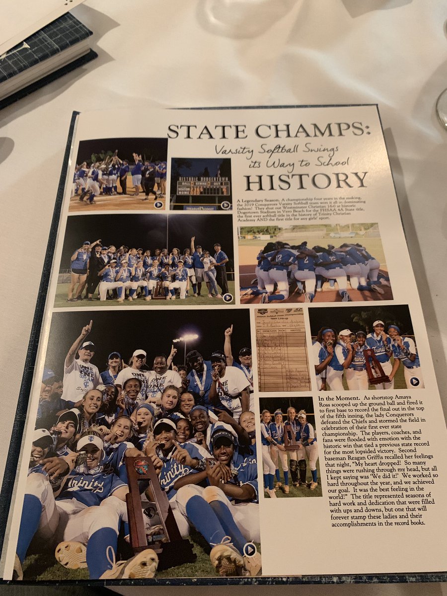 TCA_Softball's tweet photo. So we kinda did a thing tonight!! @Jostens @BSNSports_NoFL #ringseason  #StateChamps #Unbreakable https://t.co/XfR3YJV0gw