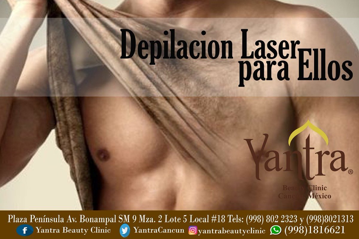 ¿Sabías que ellos también se hacen depilación láser? ☝
Ya sea en pecho, espalda o cualquier área en la que el exceso de bello les parezca incómodo

☎ Agenda tu cita al 802 2323 o vía inbox 
📍 Estamos ubicados en Av. Bonampak, Plaza Península