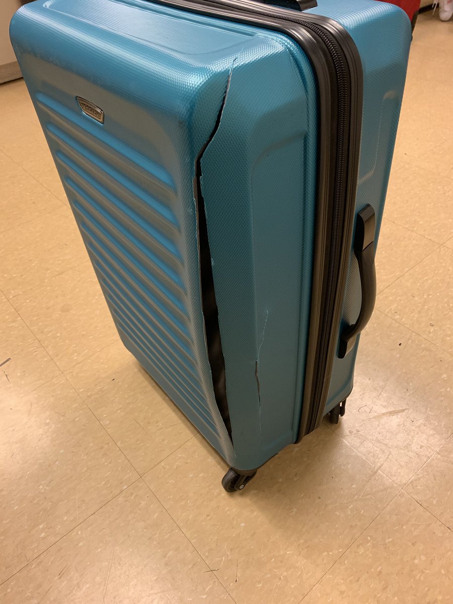 Shoutout to <a href="/SouthwestAir/">Southwest Airlines</a> one of our bags was damaged and they replaced it with a new and better bag on the spot. Great customer service.