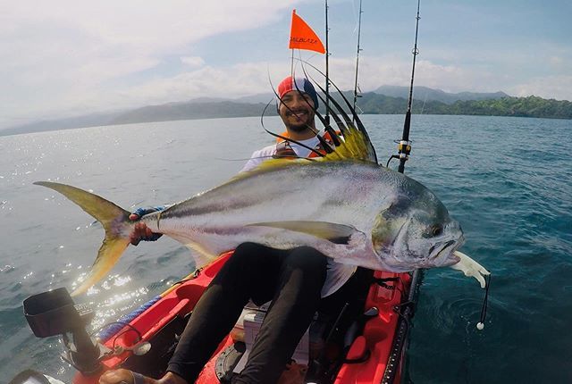 Los Buzos Panama (@losbuzospanama) on Twitter photo Another monster roosterfish for our guide @darret_kayak_fishing! Just out here making sure the big ones are hungry! <a href="/yakfishfield/">Robert Field</a> will be back in a few days to help guide and film two full groups of anglers. LOTS of monster fish will be landed. Keep an e… ift.tt/2M4bxyW Another monster roosterfish for our guide @darret_kayak_fishing! Just out here making sure the big ones are hungry! <a href="/yakfishfield/">Robert Field</a> will be back in a few days to help guide and film two full groups of anglers. LOTS of monster fish will be landed. Keep an e… ift.tt/2M4bxyW