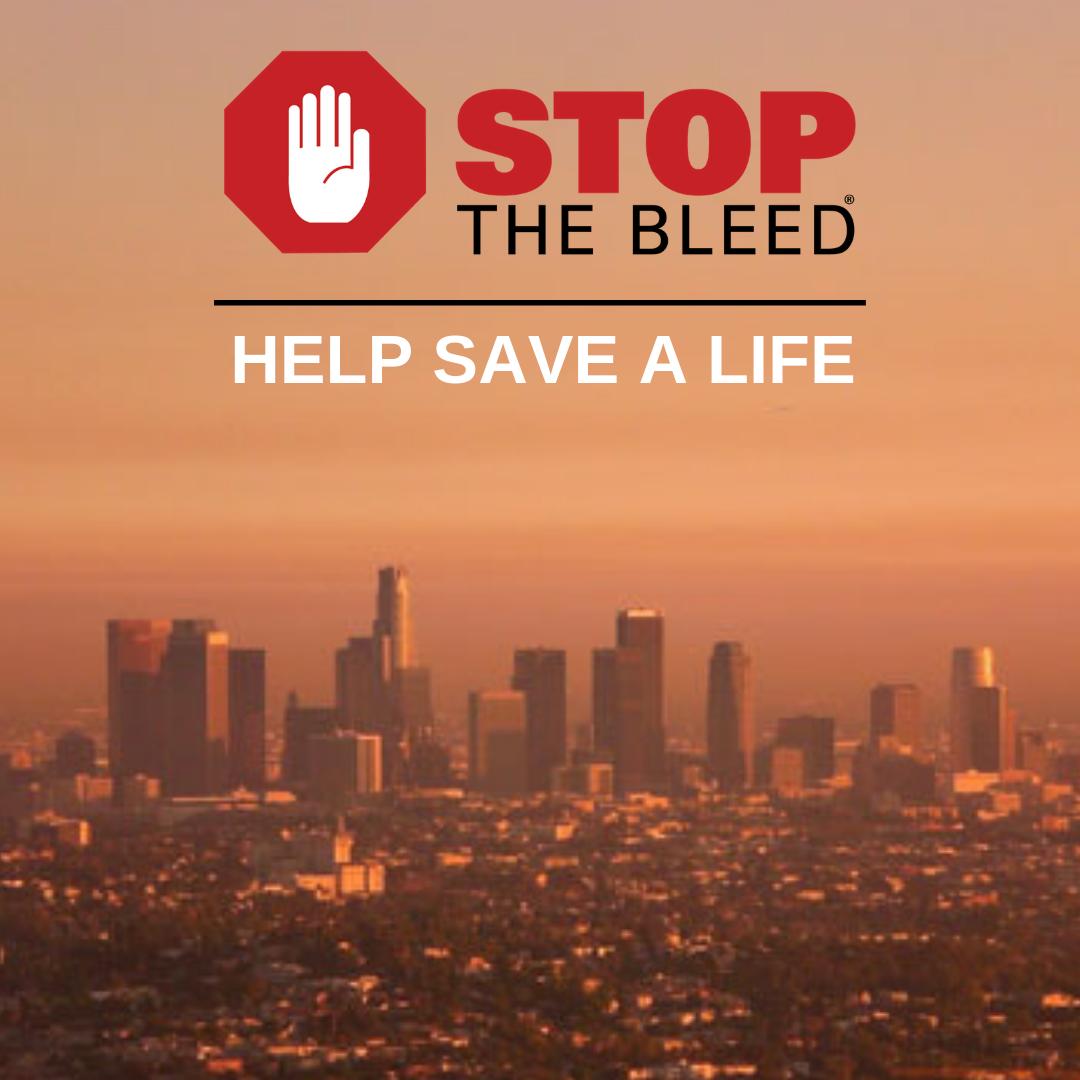 LAFDFoundation's tweet photo. Don't let #LA bleed out. Help us reach our goal to provide a #bleedingcontrolkit and other emergency equipment for every public venue and school in Los Angeles. Together we can prepare to #stopthebleed. Click to learn how: https://t.co/jACr9ip2T8 https://t.co/jRIhx87dVi