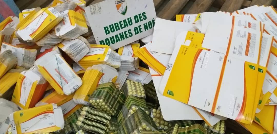 INTERPOL_CBT's tweet image. One million EUR worth of #counterfeit pharmaceutical products seized and over 100 potential victims of #HumanTrafficking intercepted during a 7-day @INTERPOL_HQ -led border operation across #WestAfrica entitled #AdwenpaIV #endhumantrafficking #fakemeds @germanyDiplo