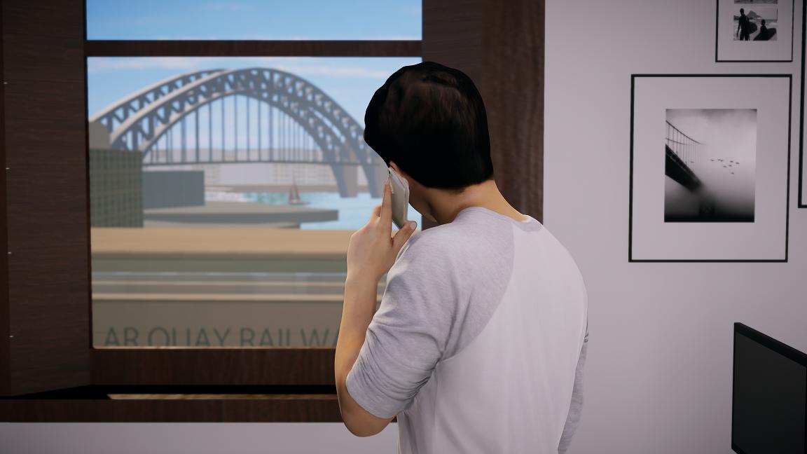 Here are some shots from our latest simulation for Customs House, Sydney <a href="/HubAustralia/">Hub Australia</a>. 
Talk about a view! #VR <a href="/htcvive/">HTC VIVE</a> <a href="/unity3d/">Unity3D (inactive)</a> #Simulation #design