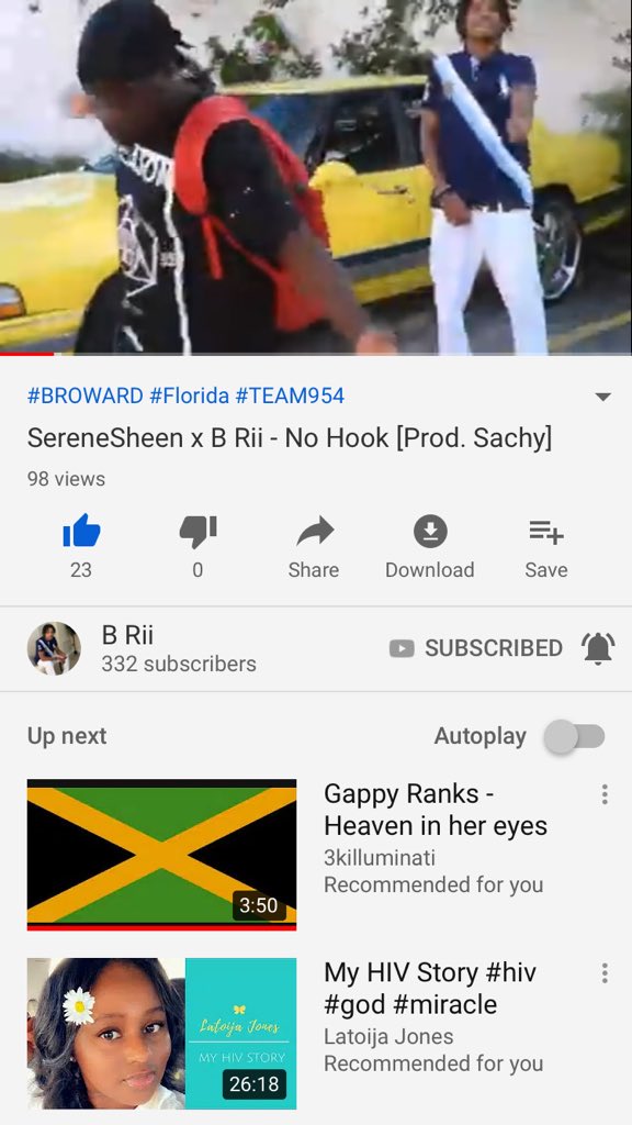 954briifanpage's tweet photo. Hit tha link y’all and let’s get this video views up to 300+ and likes @BRII954 🔥🔥🔥 
https://t.co/YYldw4Kwiv https://t.co/EIbLZadoCu