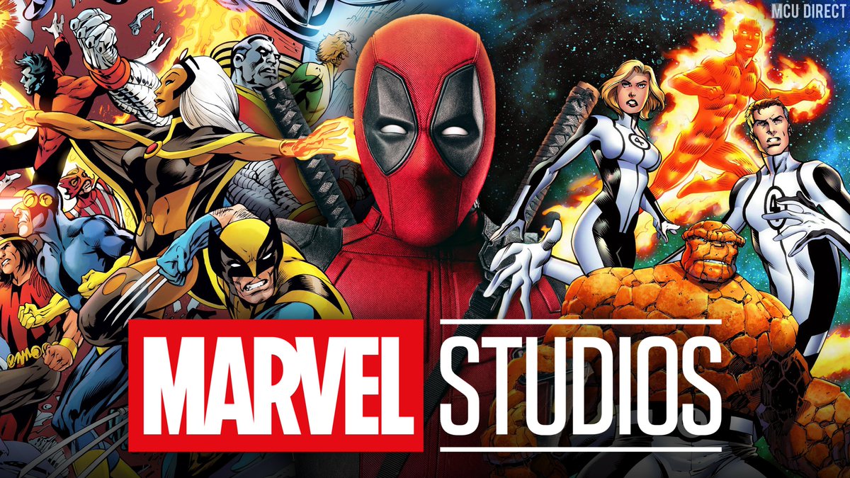 MCU_Direct's tweet photo. CONFIRMED: Deadpool, the X-Men, and the Fantastic Four are "now part of @MarvelStudios," says Disney CEO @RobertIger! https://t.co/MkGGbo9J0o https://t.co/FVXW0btb7U