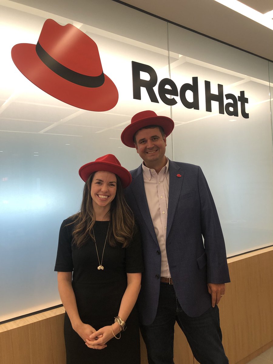 dfenhagen's tweet photo. Awesome day today working with our new friends and team from @RedHat ! Our great team just got greater. Looking forward to an exciting future! #opensource #ibmdhs @RedHatGov @IBMServices @IBM @triciajfitz @J_Riksen https://t.co/CYnMYV100E