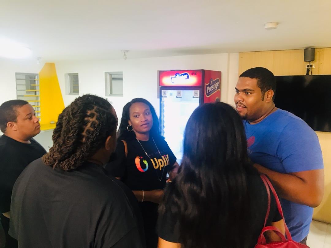 rene_marjorie's tweet photo. “Fòk nou pataje resous yo nan ekosistèm lan , paske se nan pataj nap rive grandi “ @marcalainb nan @PAPStartupWeek . #ecosystem #papsw19 https://t.co/YfleZyDJWR