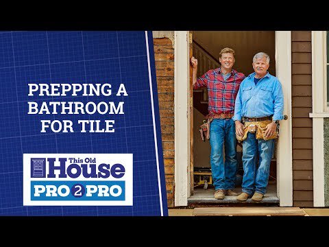 Pro2Pro Live: Preparing a Bathroom for Tile youtube.com/watch?v=bYqR_5…