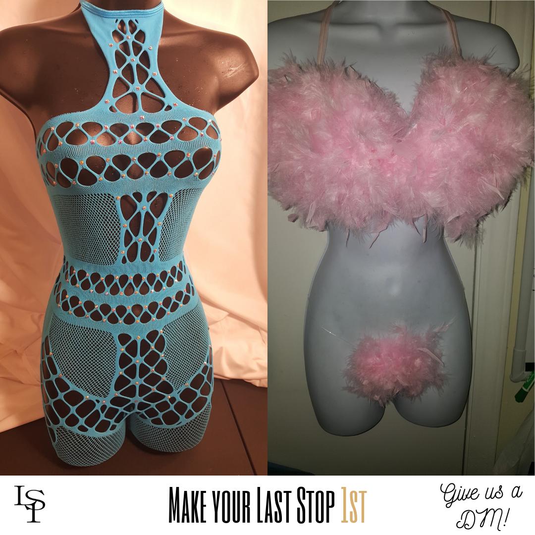 LastStop1st's tweet photo. We do all kinds of things here at #LS1 Designs. Feathers? Rhinestones? Custom Exotic Dance Wear outfits? Headbands, Garters, Designer Inspired designs?  You just let us know what you need and we'll definitely figure it out while communicating every step of the way.

#ls1designs https://t.co/5C9dkrV0AT