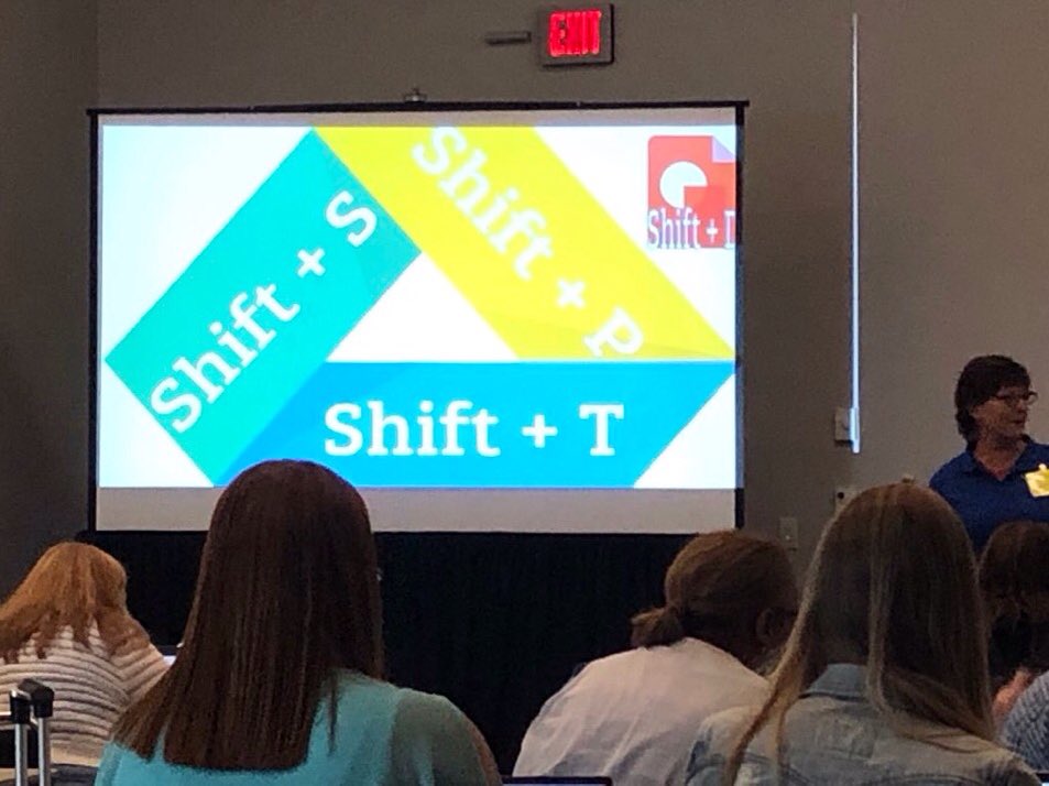 madison_ron's tweet photo. @mjhankins4 @hello_mrsgreen @VirtualGiff I learn a trick or two in @mjhankins4 session during #migooglefest https://t.co/yjRZ462HwE