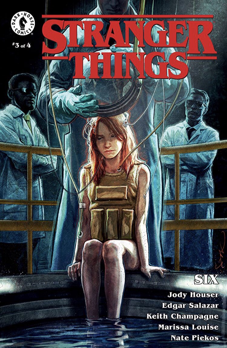 MrMonkComics's tweet photo. Stranger Things: Six #3 has Francine and the other kids at the Hawkins Lab at the mercy of Dr. Brenner. It is an interesting look at the lab prior to the events of the first season of Stranger Things.  #StrangerThingsSix https://t.co/4Ul7GhY4oj https://t.co/G7FWCvvKTL