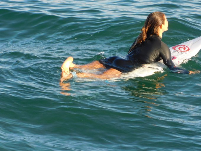 Surfer girls out in the water during the #USOpenOfsurfing 2019 in Huntington Beach, California (all original<a href="/tag/usopenofsurfing"class="tags">#USOpenOfsurfing</a><a href="/tag/surfergirls"class="tags"><span>#surfergirls</span></a>