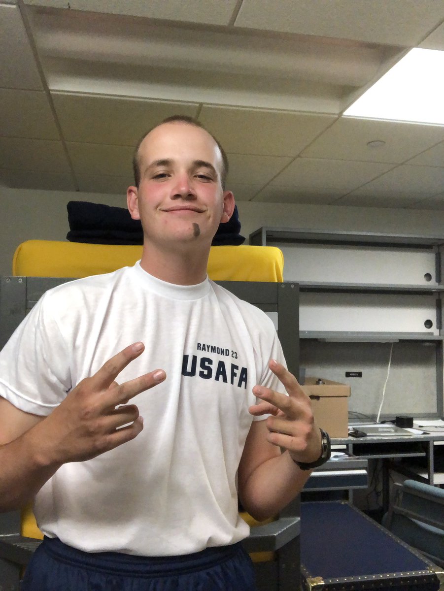 I’m back, I’m bald, and I’m officially a Cadet at the United States Air Force Academy