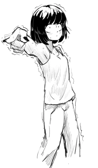 she looks like she's about to summon something lol
@chained_tan she needs a name right hecking now 