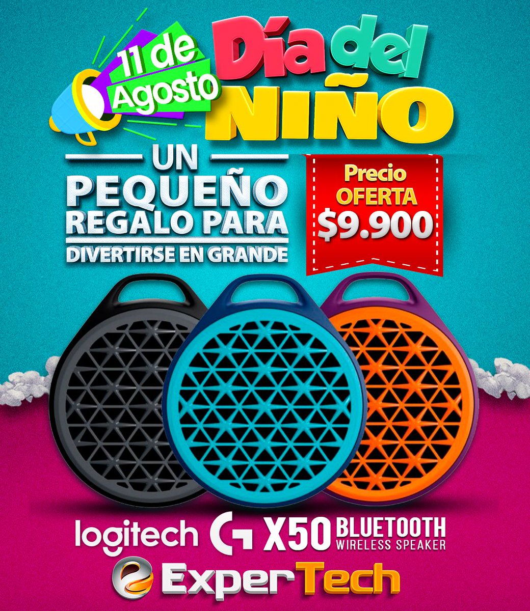ExpertechChile's tweet photo. El regalo más divertido para celebrar este día del niño!!!🥳🎁
Parlante Bluetooth Logitech X50🔊🎊🎵🥳
Un pequeño regalo para divertirse en grande!🌟👏
📲WhatsApp https://t.co/dum8LskI4w
Reparación de Placas iPhone
Cambio de Pantallas, Baterías, Componentes, Accesorios y más https://t.co/V1hcoo1BuJ