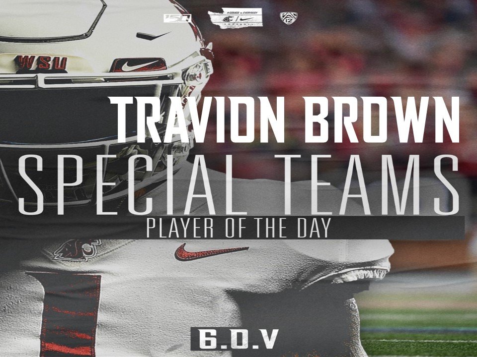 Coach_MBrock's tweet photo. Great to see @tre_brown82 taking coaching from the meeting room and applying it to the field! Played with attention to DETAIL and TOUGHNESS throughout Day #5 on Punt Team!
#GoCougs #6OV https://t.co/3SctIkQL45