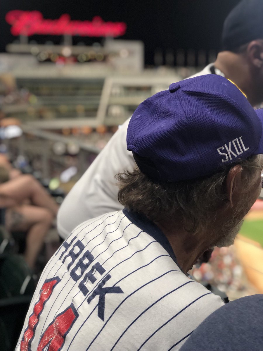MNTOY2019's tweet photo. I’m not sure there is anything more Minnesotan than my Pops in this pic. #twinspic #skol #Hrbek @Twins https://t.co/3nRP2z8mwN