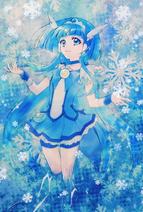 #暑い夏がやって来たので青色か水色の画像を流してTLをひんやりさせる 