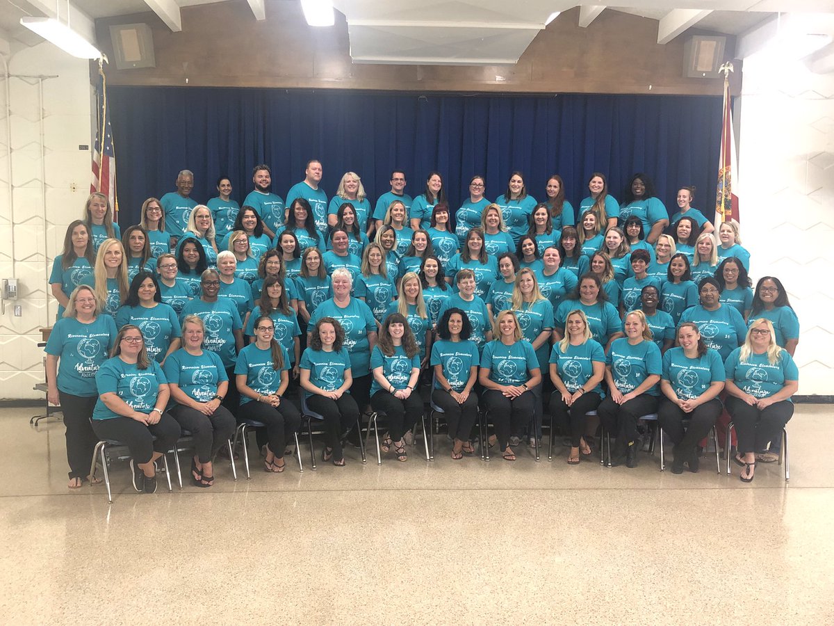 RiverviewGators's tweet photo. RES staff is ready to start the 2019-20 school year! https://t.co/qqlYRuBJQg